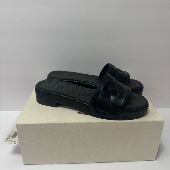 Valentino Garavani Platform Sculpted Slides Size 40 - Picture 5 of 11